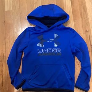 Boys YXS blue Under Armour hoodie